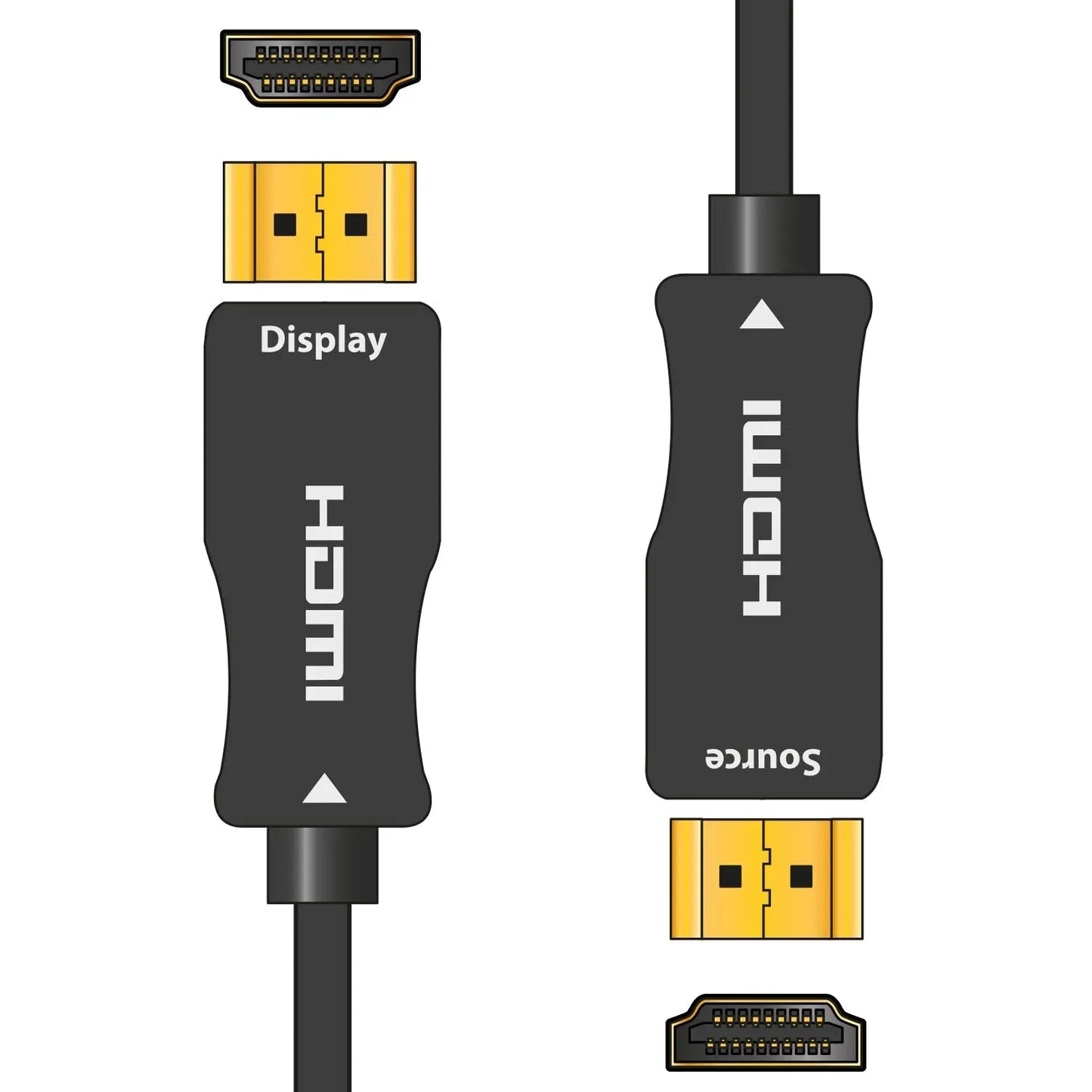 AV:Link 4K UHD Active Fibre Optic HDMI 2.0 Lead 100m