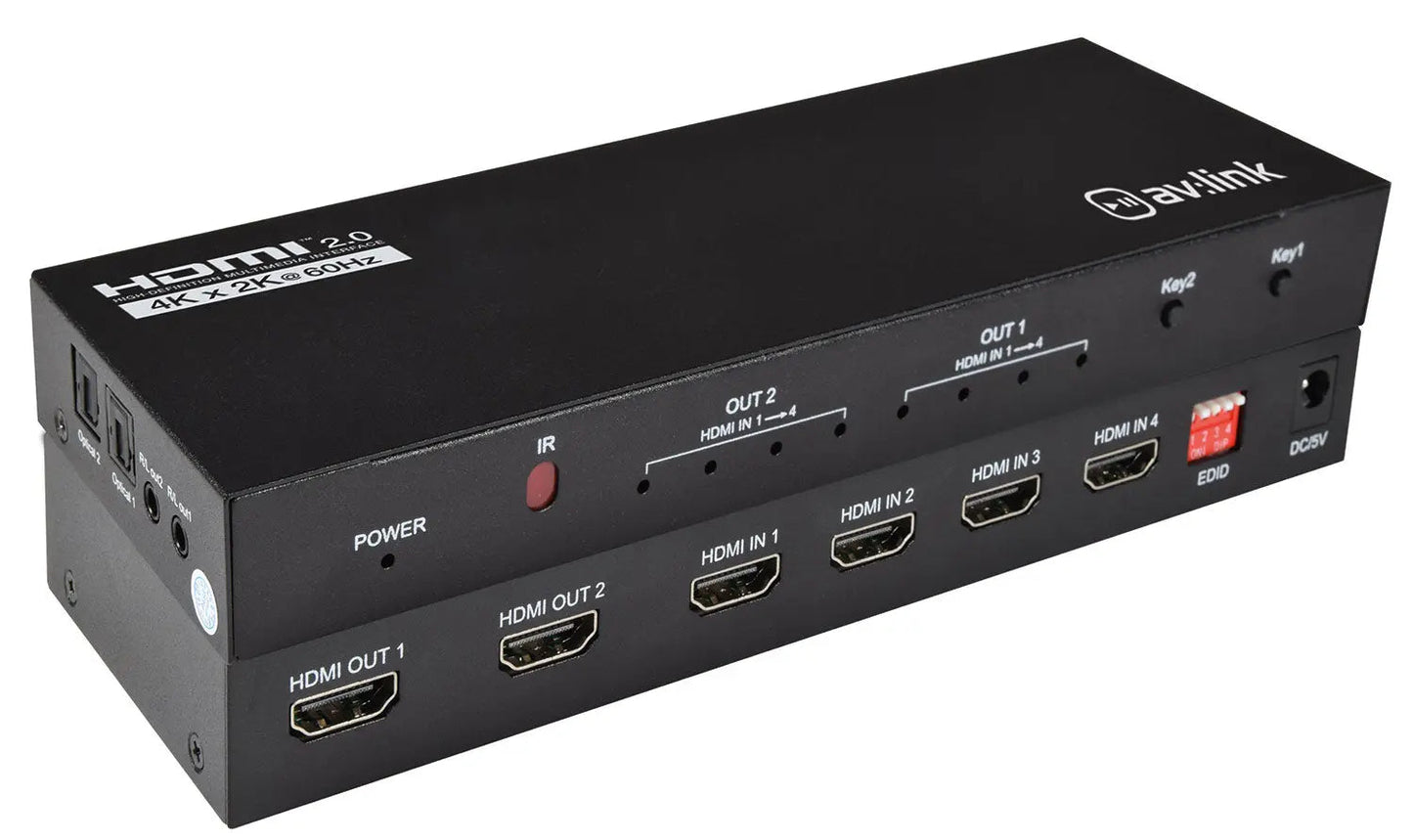 AV:Link 4K HDMI Matrix 4x2