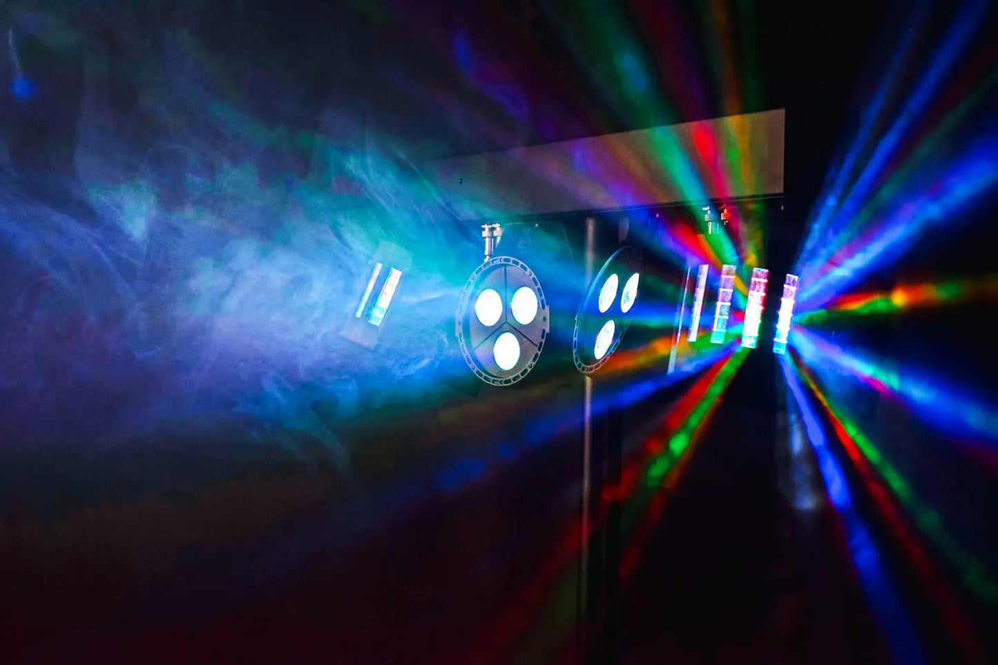 QTX Rechargeable LED Derby PAR Bar with Tripod