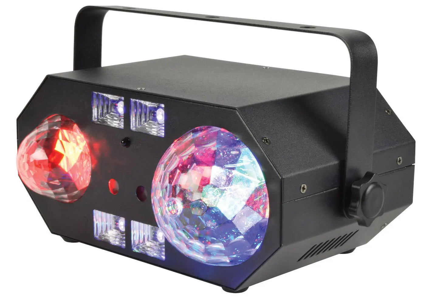 QTX Tetra LED Moonflower + Wave + Strobe/UV + Laser Effect