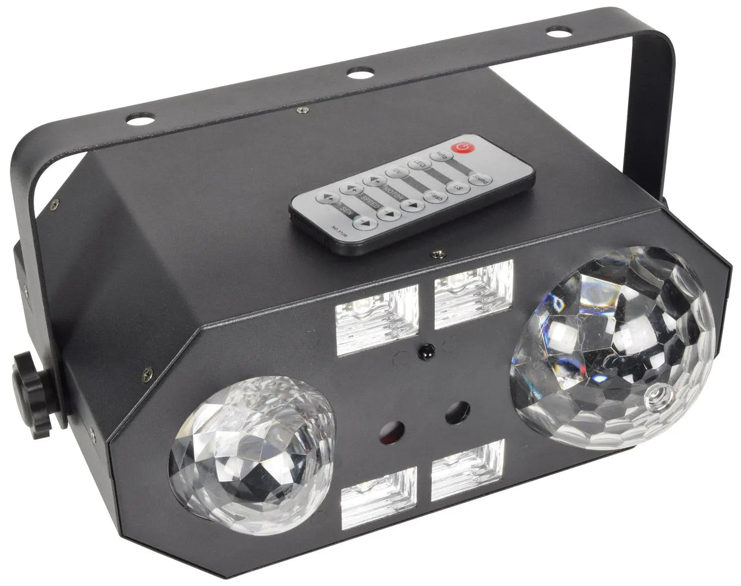 QTX Tetra LED Moonflower + Wave + Strobe/UV + Laser Effect