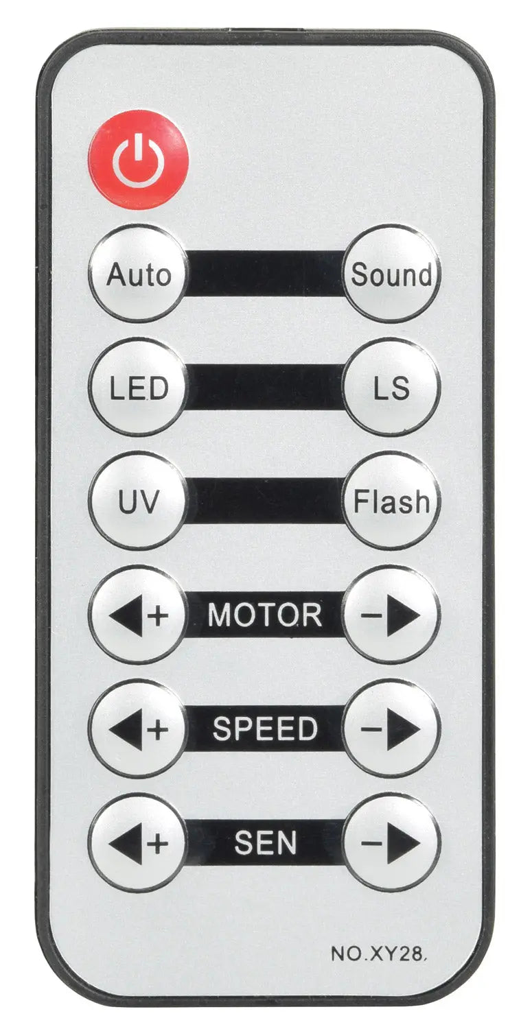 QTX Tetra LED Moonflower + Wave + Strobe/UV + Laser Effect