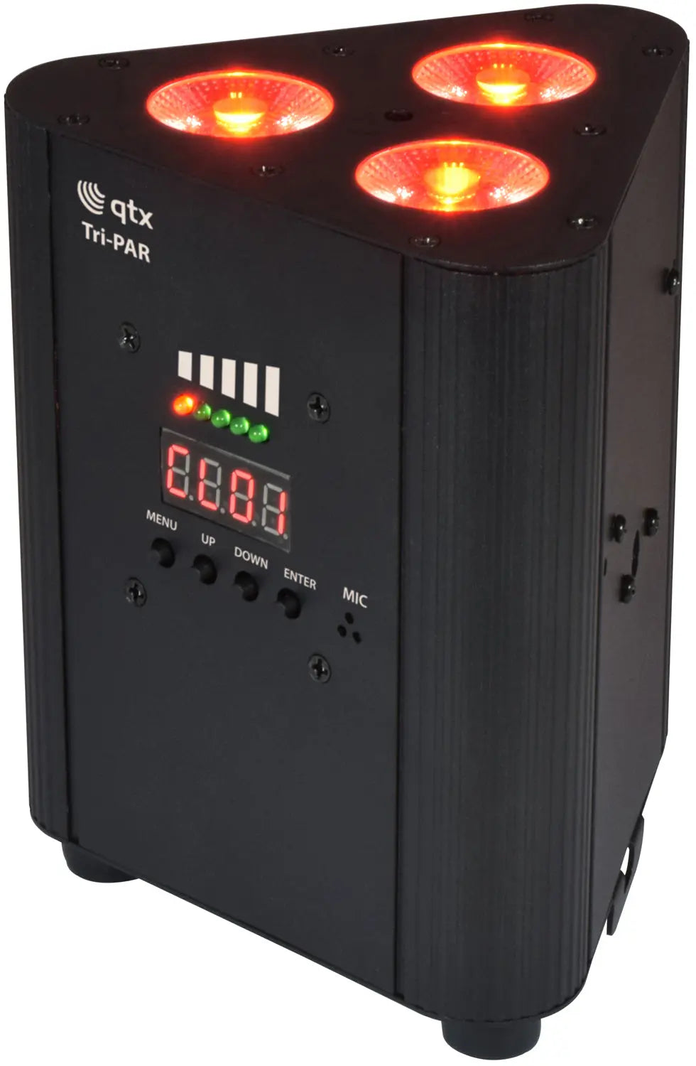 QTX Rechargeable Triple PAR Uplighter