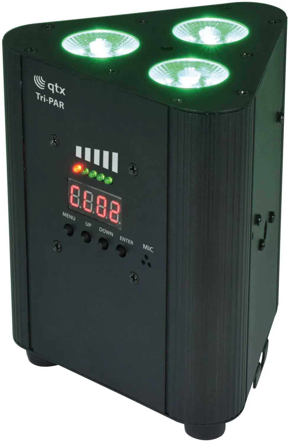 QTX Rechargeable Triple PAR Uplighter