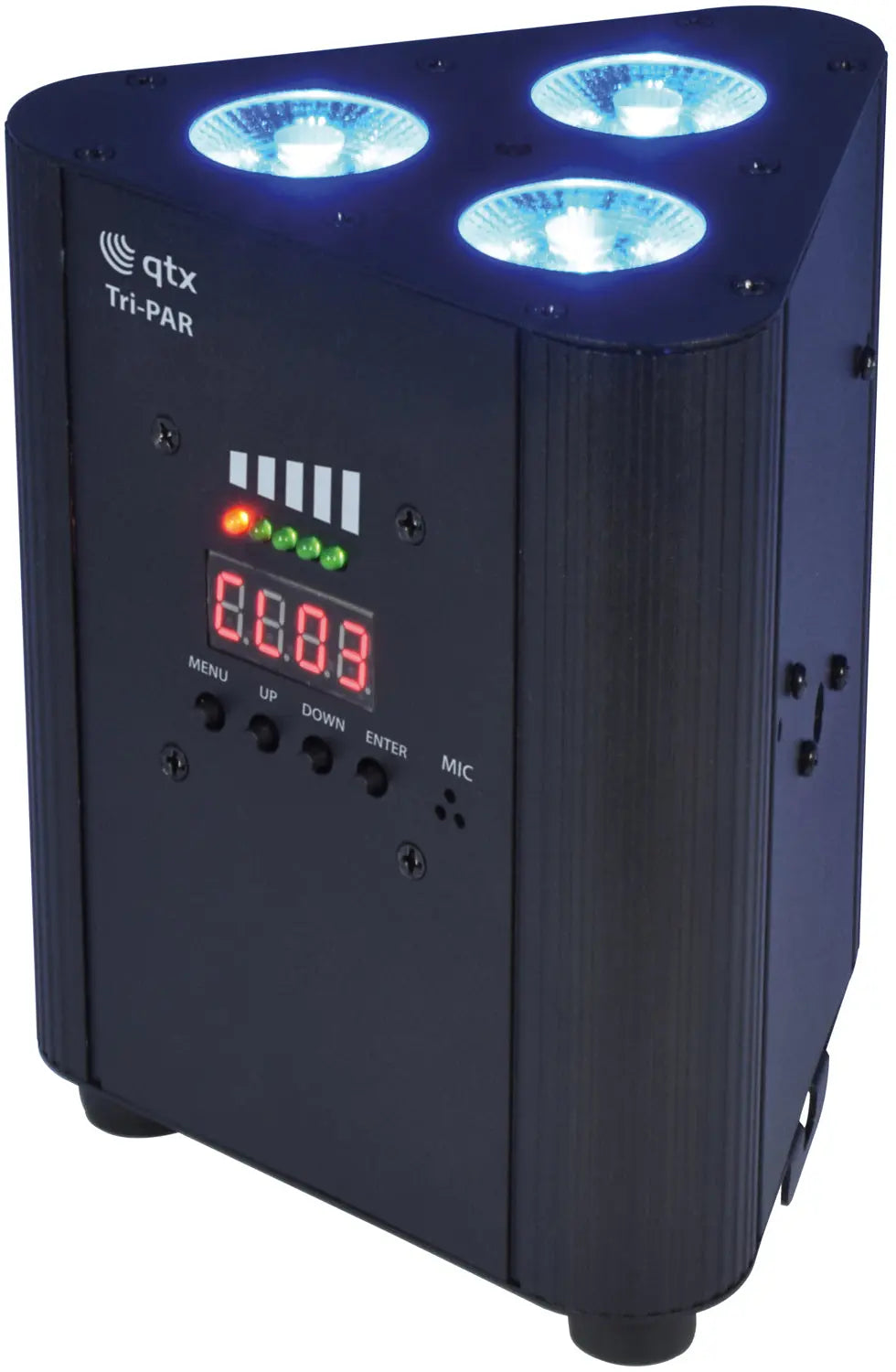 QTX Rechargeable Triple PAR Uplighter