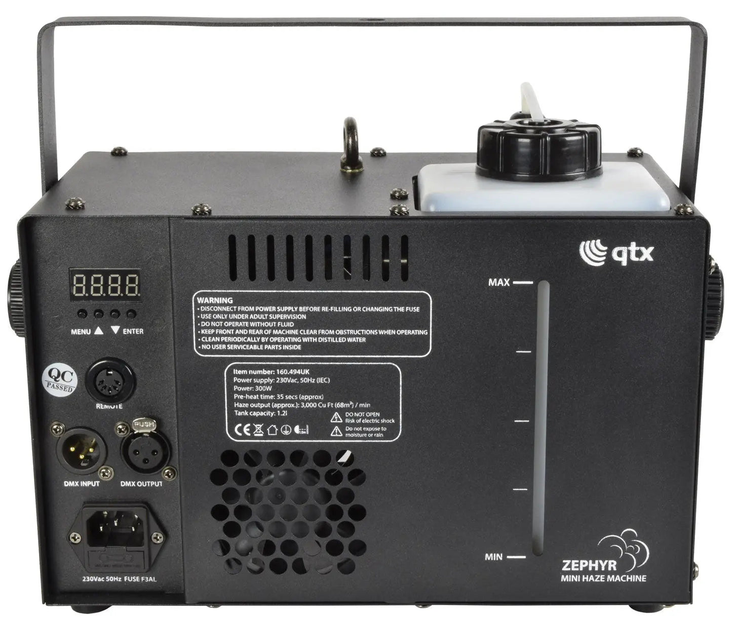 QTX Zephyr Mini Haze Machine 300W