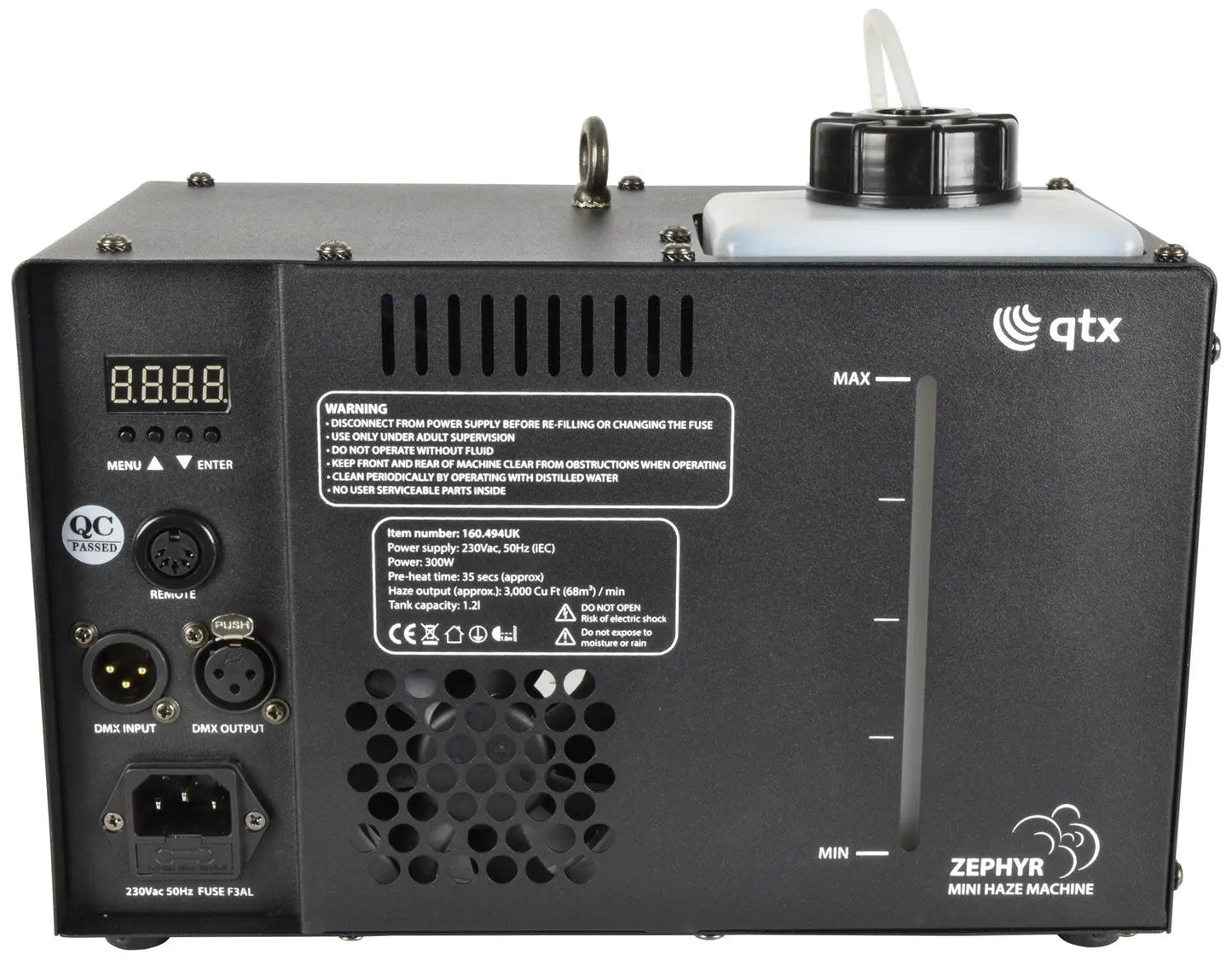 QTX Zephyr Mini Haze Machine 300W