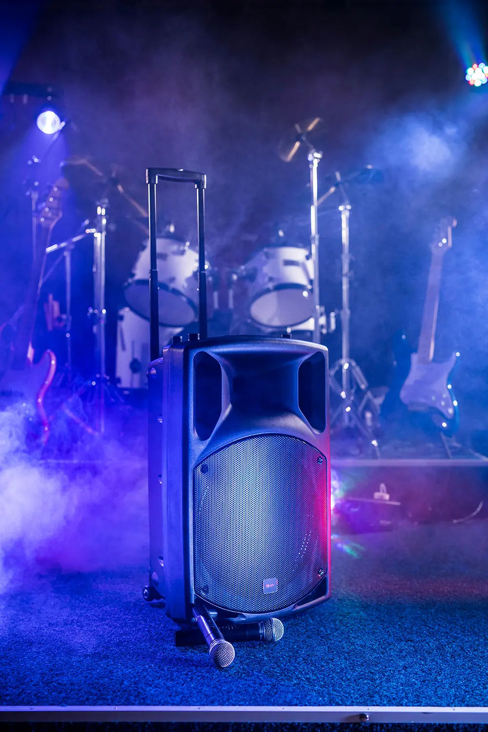 QTX QX15PA portable PA unit with USB/SD/FM player & Bluetooth