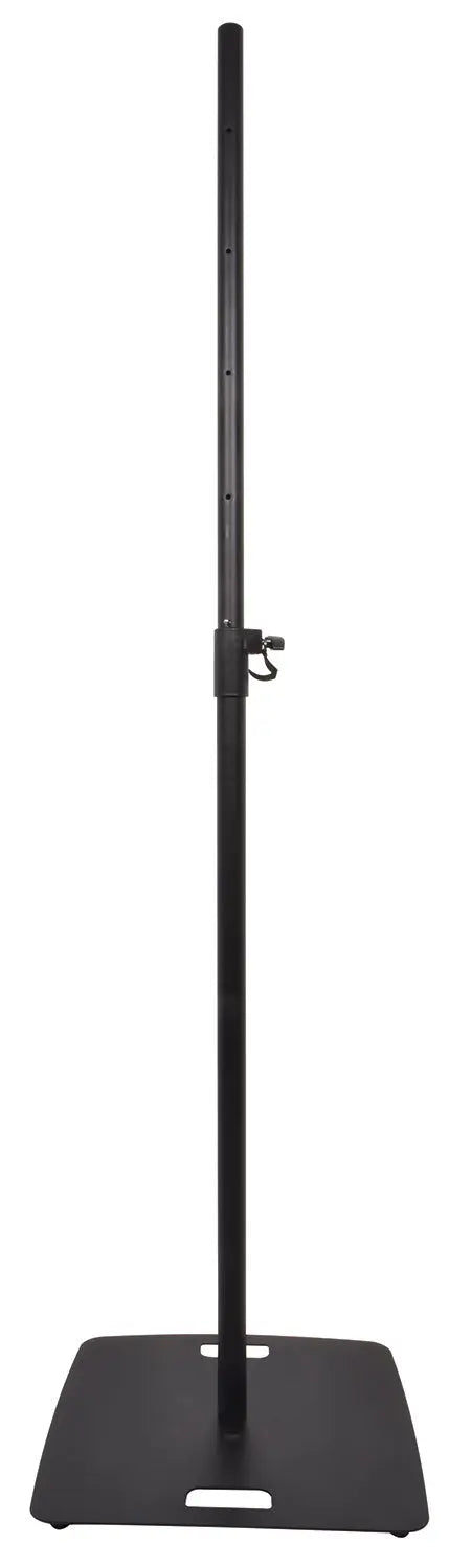 QTX Speaker Stand with Square Base - Black