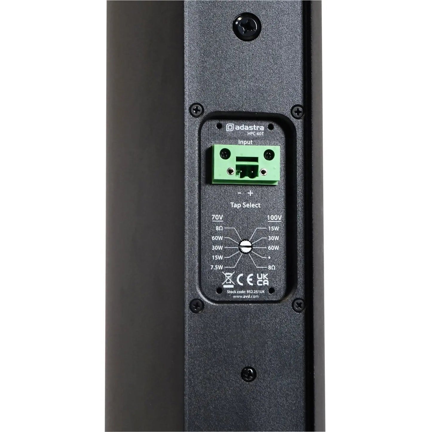 Adastra High Power Column Speaker 100V IP55 60W