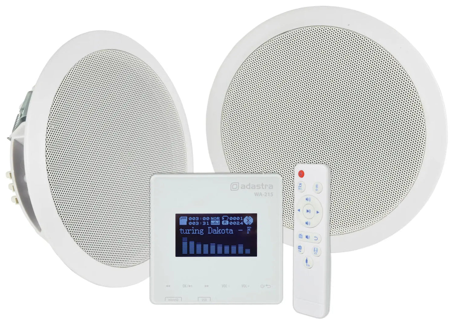 Adastra WA-215 Amplifier + Ceiling Speakers Set