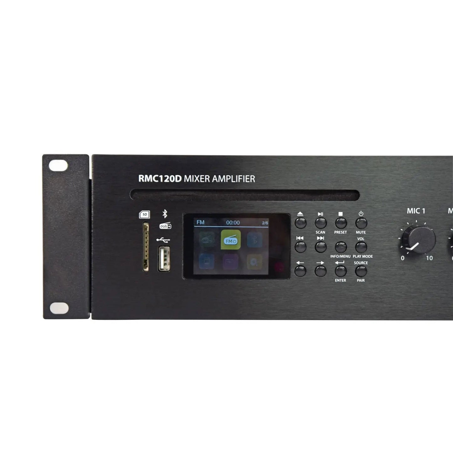 Adastra RMC120D Mixer-amp 120W + CD/BT/USB/SD/DAB/FM