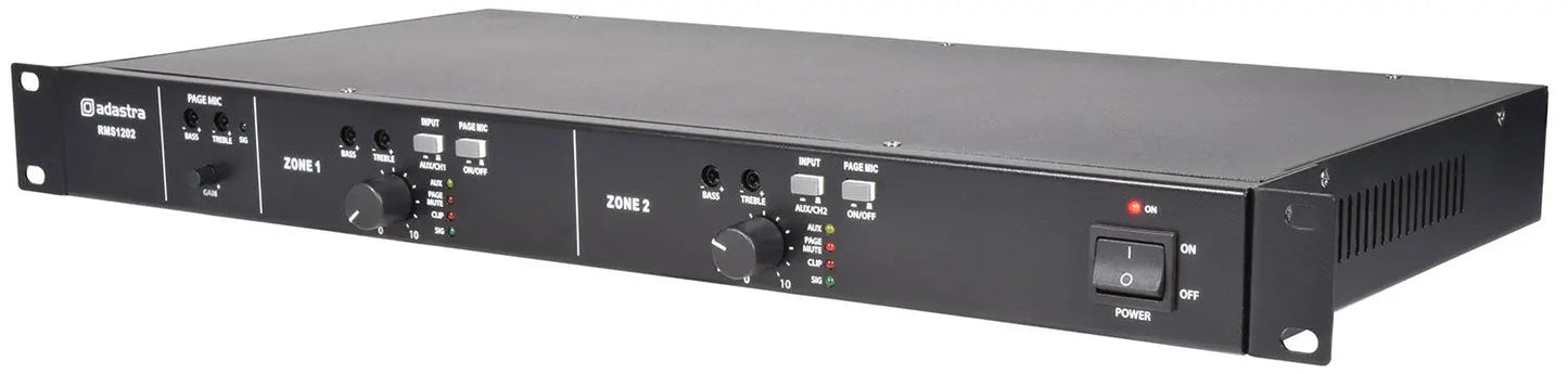 Adastra RMS1202 Amplifier 100V - 2 x 120W