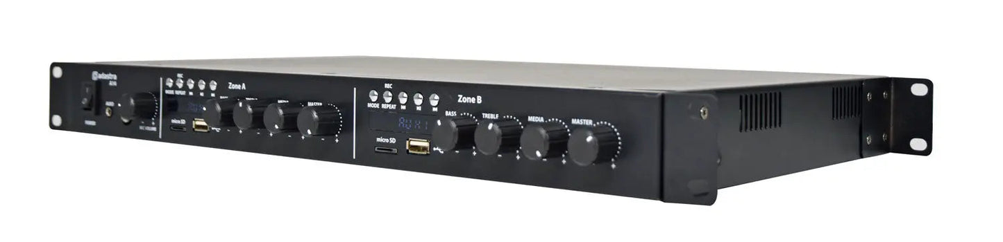 Adastra A14 Dual Stereo Amp 1U 4 x160W
