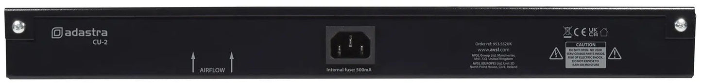 Adastra 1U Dual Fan Cooling Unit