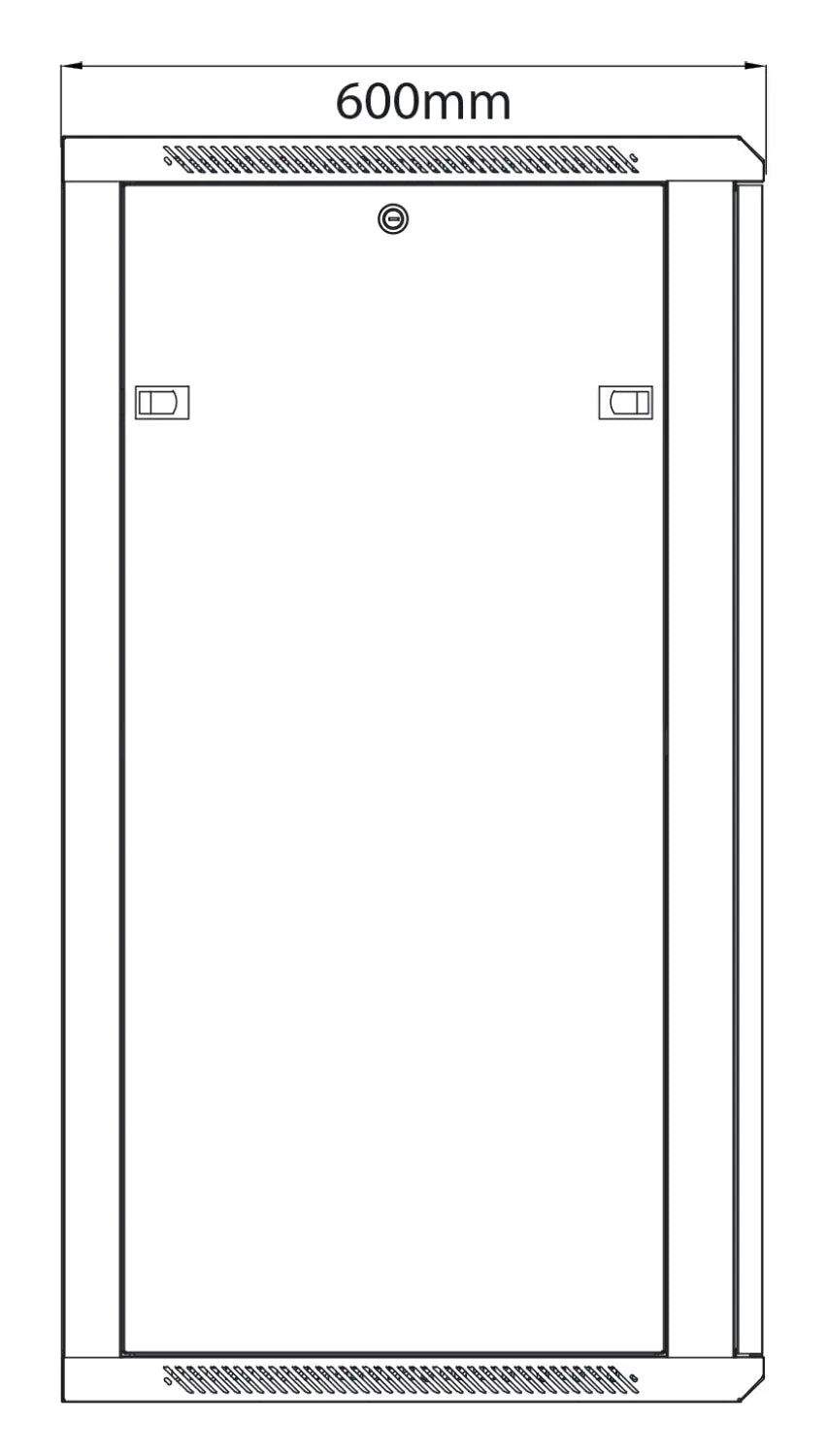 19" Rack Cabinets Rack Cabinet 22U x 600mm Deep