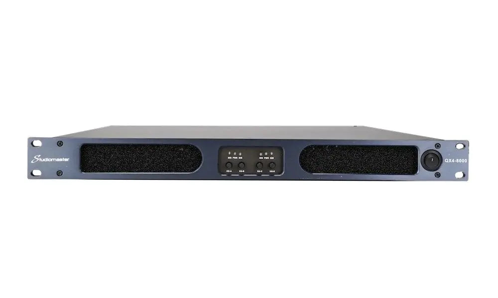 Studiomaster QX4-4000 4 x 1700W 1U Power Amplifier