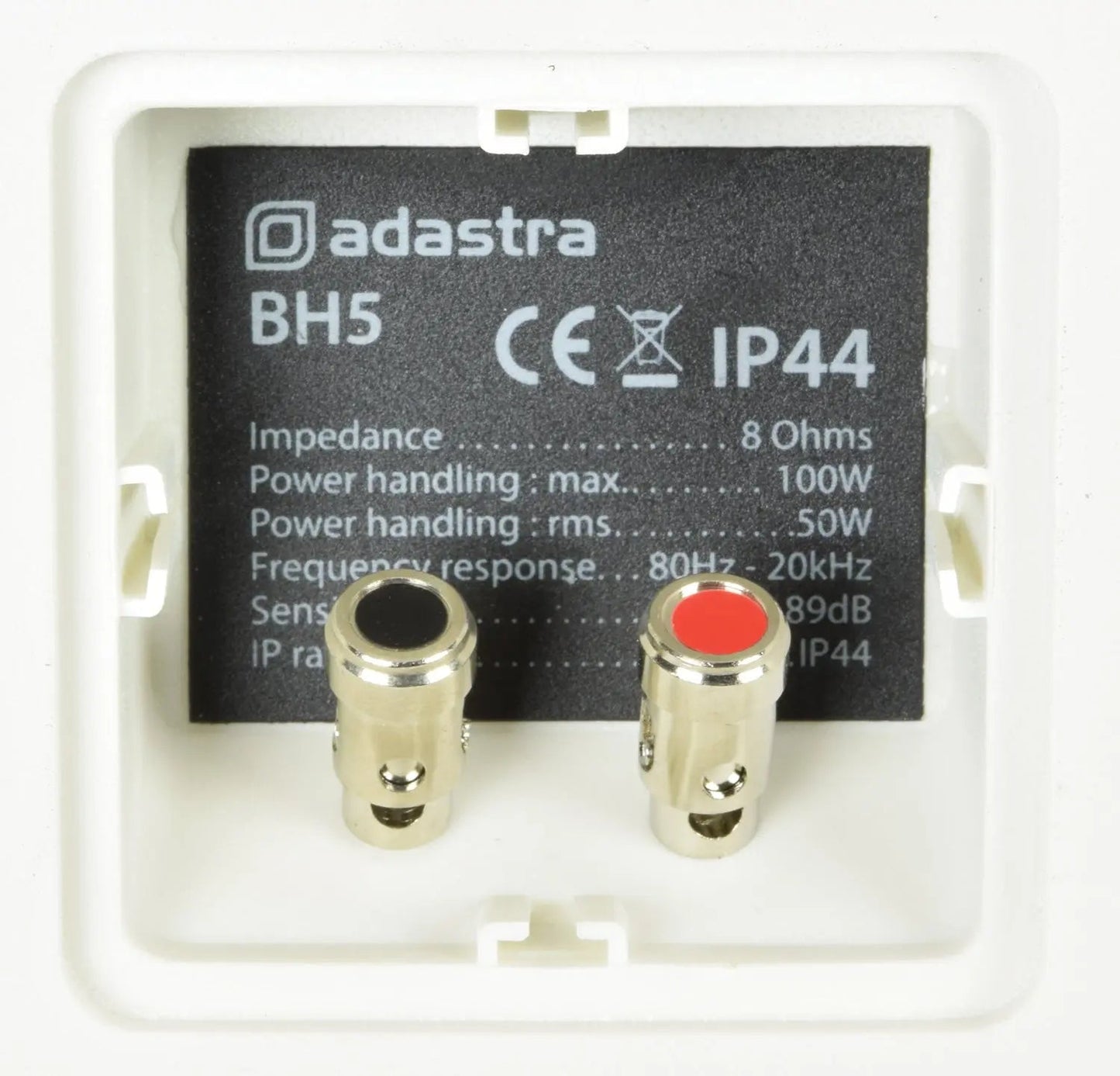 Adastra BH5 Speakers Indoor/Outdoor pair white