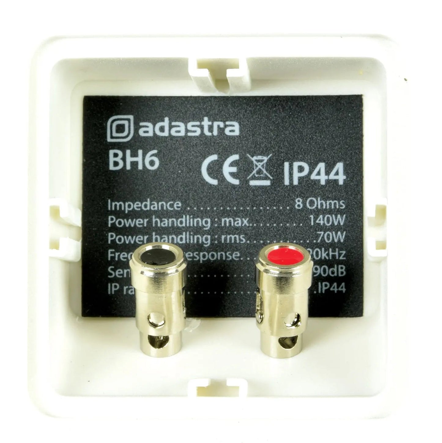Adastra BH6 Speakers Indoor/Outdoor pair white