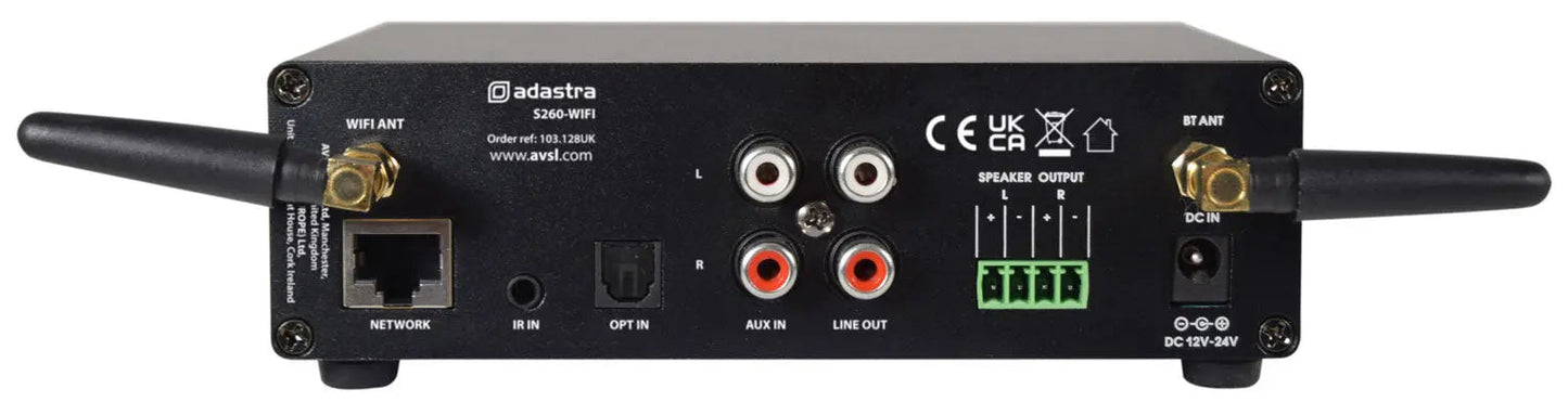 Adastra S260-WIFI Internet Streaming Amplifier