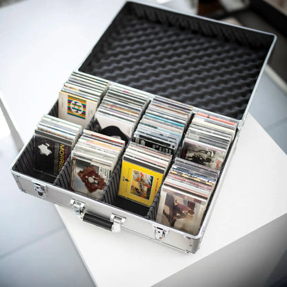 Aluminium CD Flight Cases Aluminium CD flight case 120 CDs