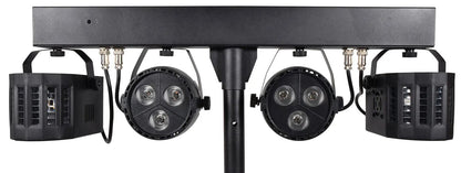 Recharge DJ: LED Derby  PAR Bar with Tripod Rechargeable LED Derby PA