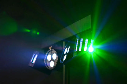 Recharge DJ: LED Derby  PAR Bar with Tripod Rechargeable LED Derby PA