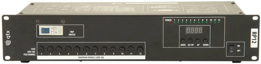QTX RP12 12 Channel DMX relay pack