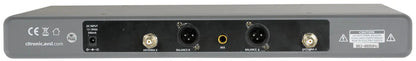 Tuneable Dual UHF Handheld Microphone System RU210-H Dual Multi-UHF Ha