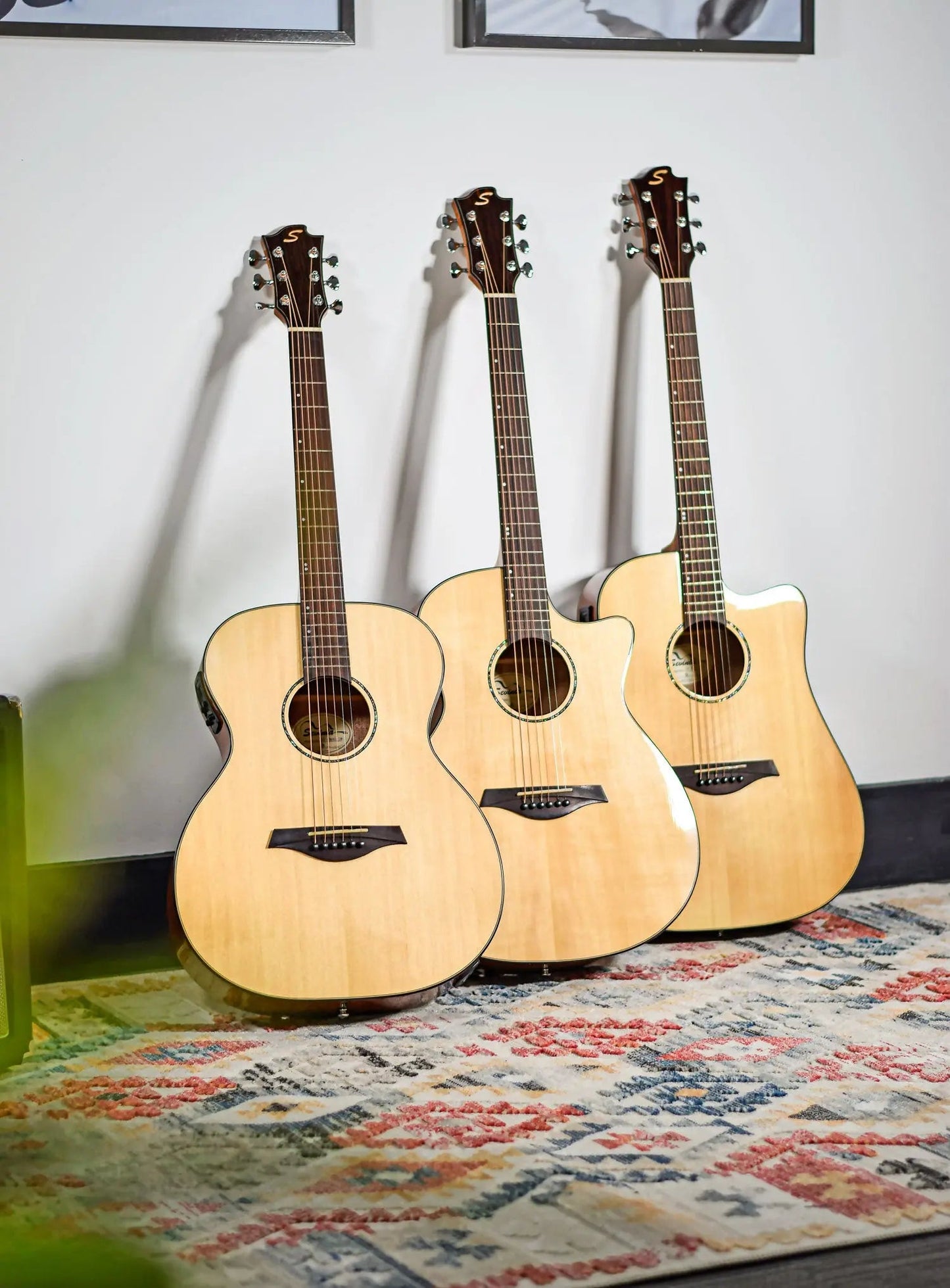 Sevinia Sevinia W41C Solid Spruce Top with Mahogany Back & Sides