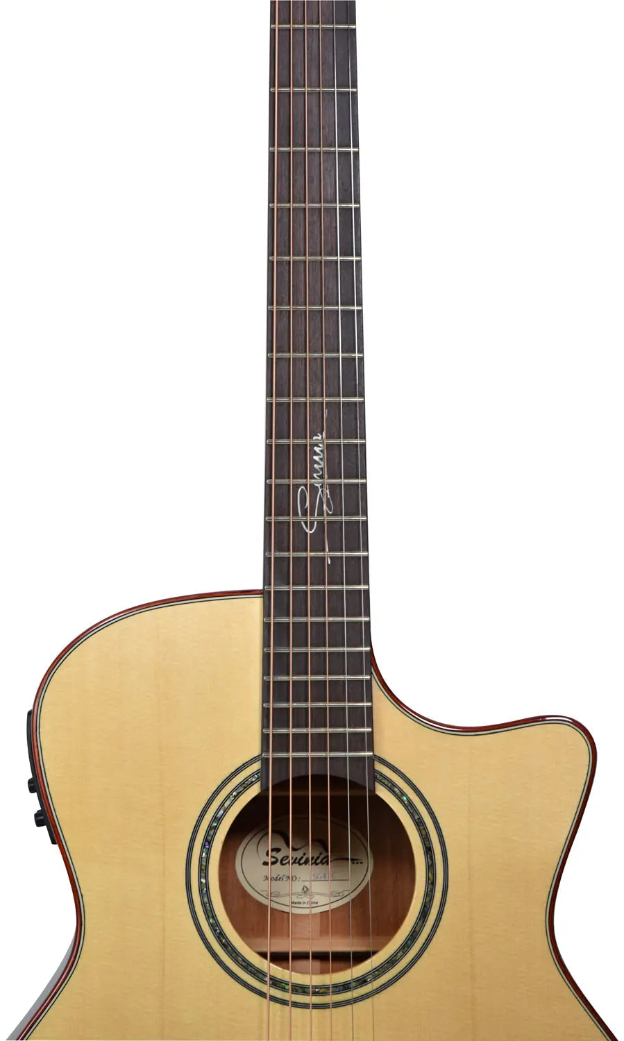 Sevinia Sevinia Solid Body Grand Auditorium Electro-Acoustic Guitar