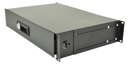 Adastra 19" Lockable Rack Drawer 2U