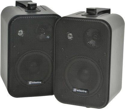 Adastra 100V Line Speakers 4" 30W Black Pair