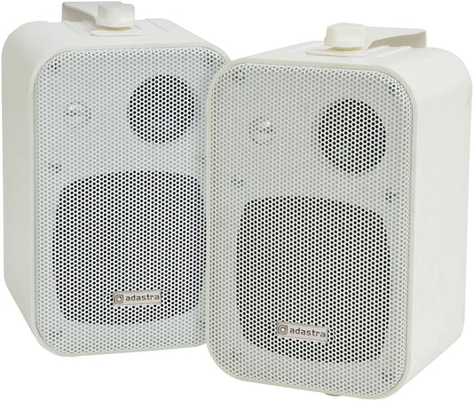 Adastra 100V Line Speakers 4" 30W White Pair