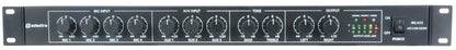 Adastra ML432 4mic+3aux rack mixer 1U