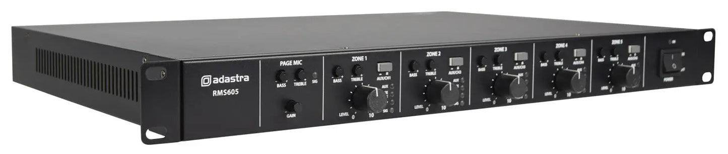 Adastra RMS605 Amplifier 100V - 5 x 60W