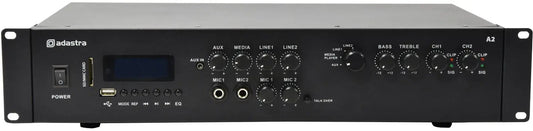 Adastra A2 Stereo PA Amplifier 2 x 200W