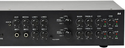 Adastra A4 Dual Stereo Amplifier 4 x 200W