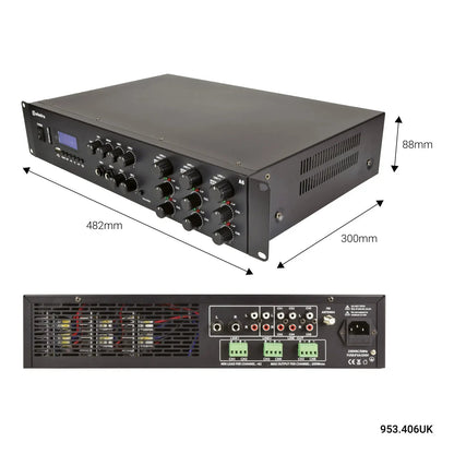 Adastra A6 Tri Stereo Amplfier 6x200W