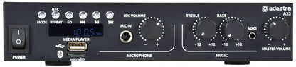 Adastra A22 Compact Stereo PA Amplifier