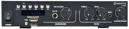 Adastra A200 Compact Mixer-Amp 2x100W