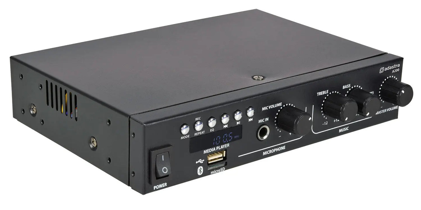 Adastra A200 Compact Mixer-Amp 2x100W
