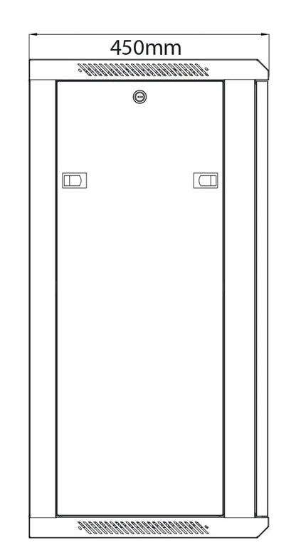 Adastra Rack Cabinet 18U x 450mm Deep