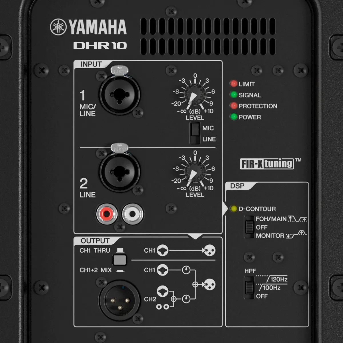 Yamaha DHR10 - 10" Active PA Speaker