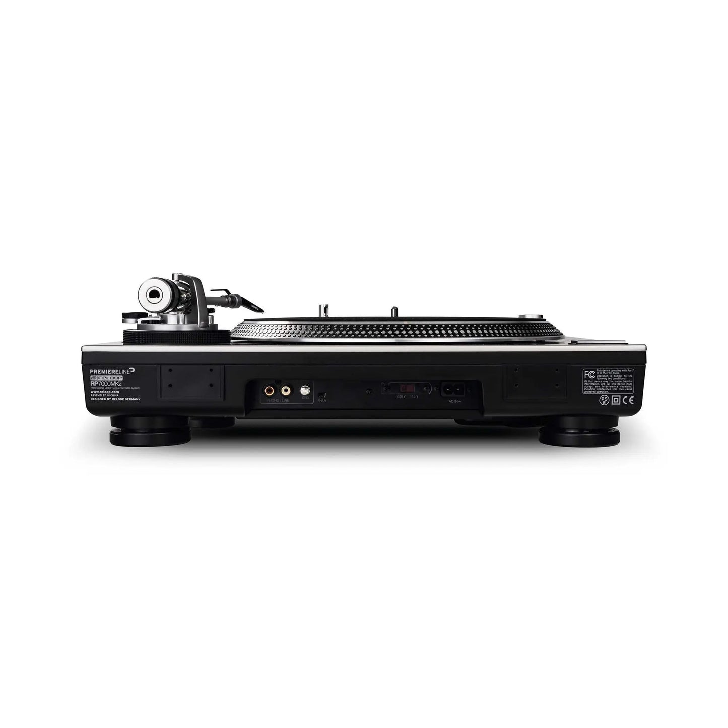 Reloop RP-7000 MK2 - Professional Upper Torque Turntable System