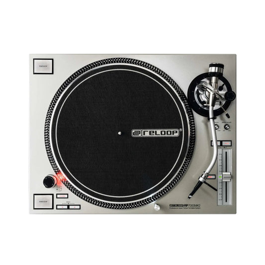 Reloop RP-7000 MK2 (Silver) - Professional Upper Torque Turntable System