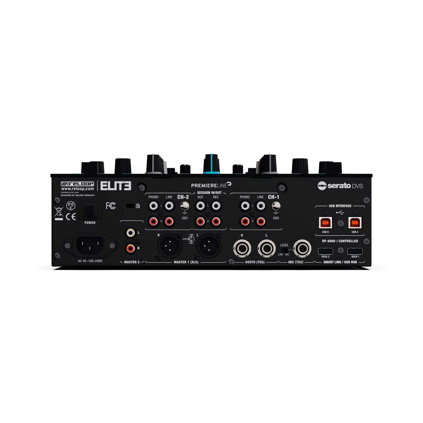 Reloop ELITE - Professional DVS Mixer for Serato DJ Pro