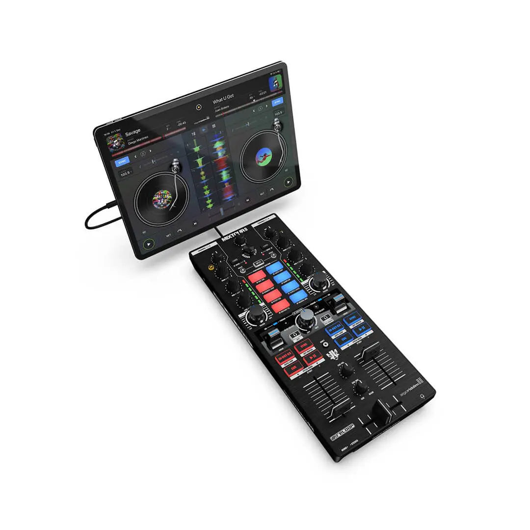 Reloop Mixtour Pro - 4-Deck Ultra-Portable DJ Controller