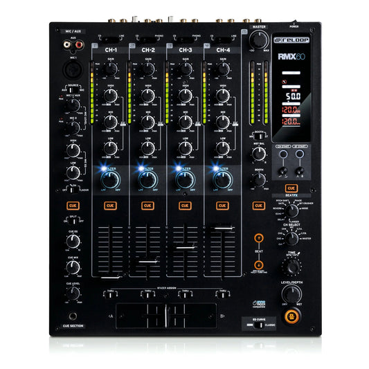 Reloop RMX-60 Digital - 4+1 Channel Professional DJ Mixer