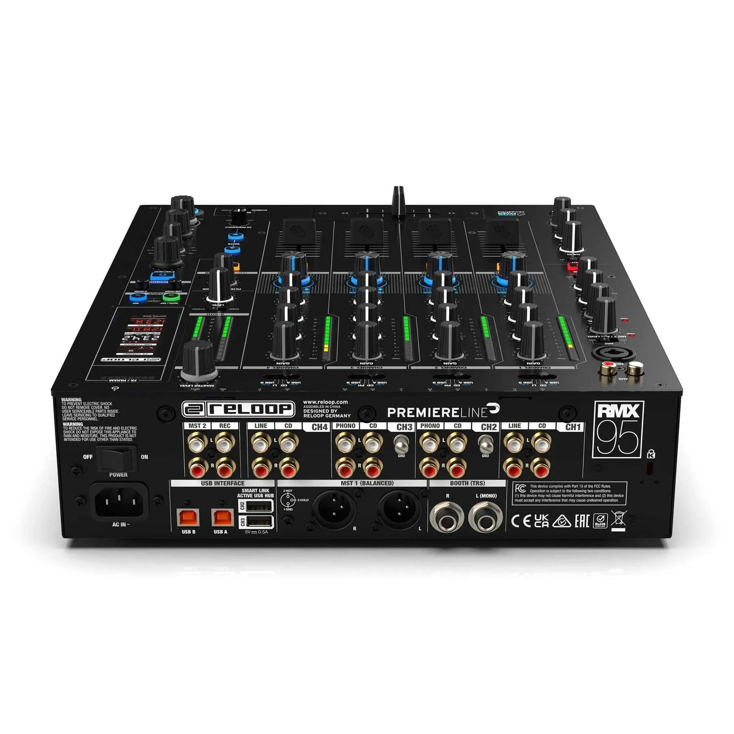 Reloop RMX-95 - Professional 4+1 Channel Club Mixer